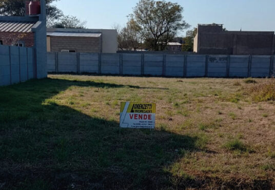 Terreno de 259 m² en Lehmann